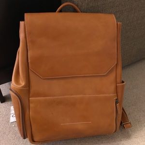 Atlas Supply Co. Leather Camera Backpack
